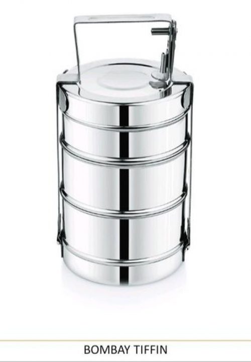 CAPTAIN STAINLESS STEEL BOMBAY TIFFEN