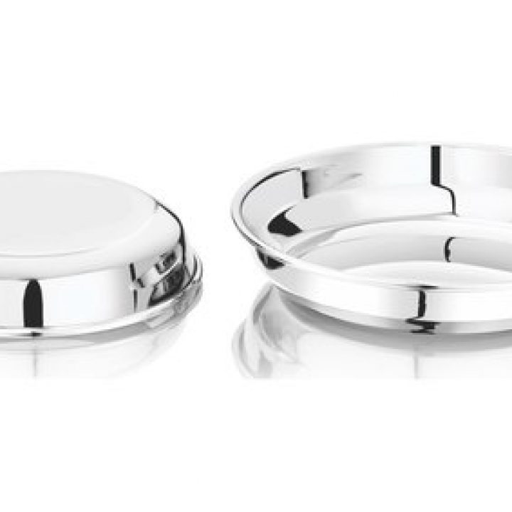 CAPTAIN STAINLESS STEEL HALWA PLATE