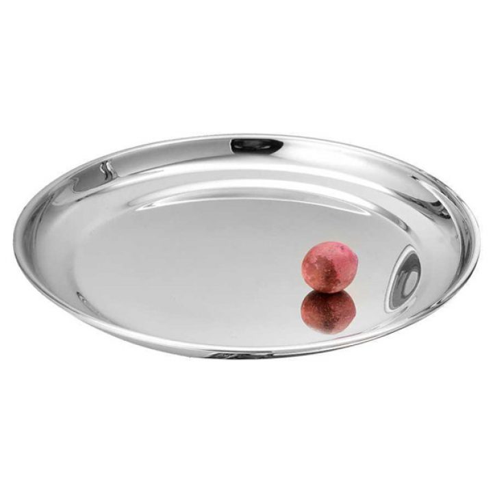 CAPTAIN STAINLESS STEEL RAJBHOG PLATE