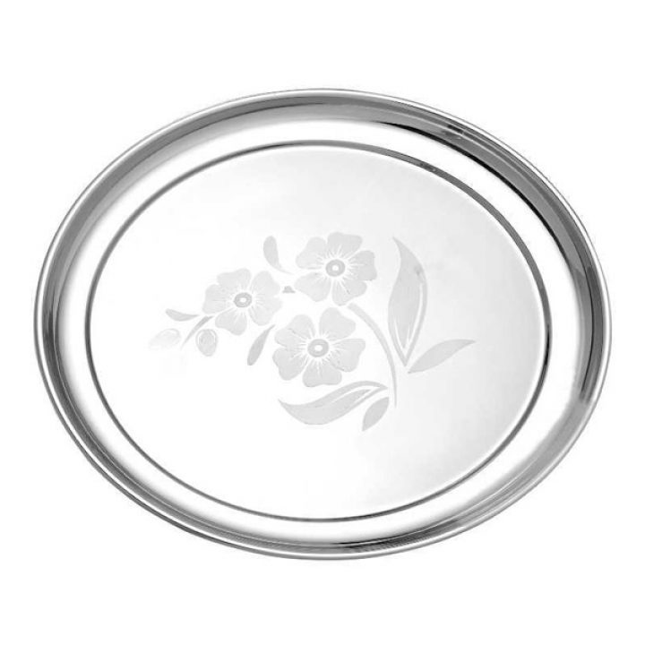 CAPTAIN STAINLESS STEEL RAJBHOG PLATE(LESOR)