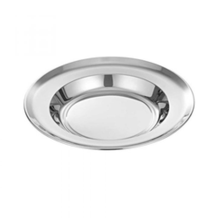CAPTAIN STAINLESS STEEL SOUP PLATE