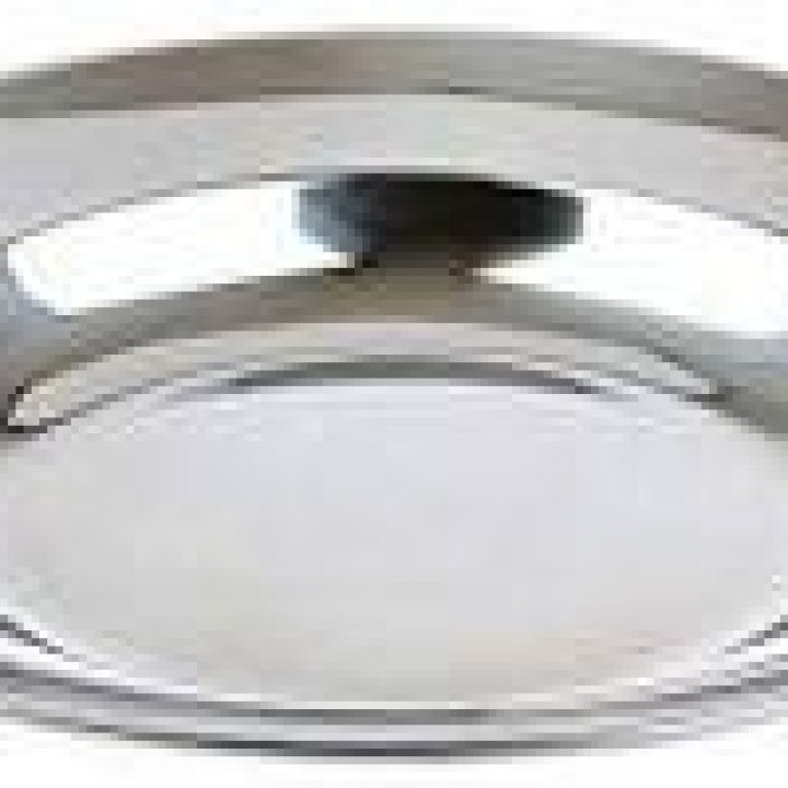 CAPTAIN STAINLESS STEEL SOUP PLATE